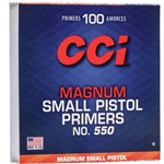 CCI 18 550 MAG SMALL PISTOL PRIMER