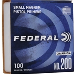 FEDERAL 200 SMALL MAGNUM PISTOL PRIMER