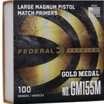 FEDERAL GM155M GM LARGE MAGNUM PISTOL MATCH PRIMER