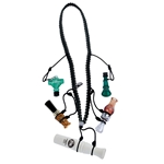 Primos 69629 Waterfowler's 3 Call Lanyard, Hang Tag