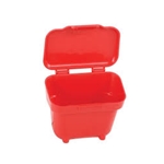 MTM 210-ABP Ammo Belt Pouch for 22 LR to 9mm, Red