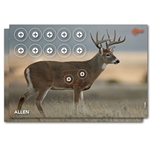 Allen 15286 EZ Aim Paper Four Color 23X35 Whitetail, 2 Pack