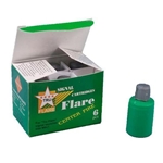 Tru Flare 20GREEN 15mm Signal Flares 6-Pack Green, 3,500 CP