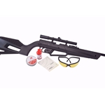 Umarex 2251603 UMAREX NXG APX KIT .177 CALIBER MULTI-PUMP BLACK YOUTH AIR RIFLE WITH 4X15 SCOPE - 490 FPS - WITH (5) TARGETS, (1) SHOOTING GLASSES, (500) UMAREX STEEL BB'S, AND (500) UMAREX PELLETS