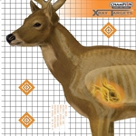 Champion 45902 X-Ray Deer Target 25"x25", 6Pk