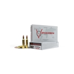 81556 Nosler 65140 Varmageddon 223/5.56 NATO Flat Base Hollow Point 55 GR 20Box/20Case