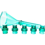 RCBS 9190 QUICK CHANGE POWDER FUNNEL KIT(DROP TUBE & 5 ADAPTERS)