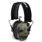 Walker's  Walkers GWP-RSEQM-CMO Razor Slim Electronic Quad Muff, NRR22+dB, Low Profile, Realtree Xtra Camo