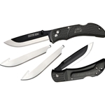 Outdoor Edge OX-10 Onyx Edc Razor Blade Folding Knife