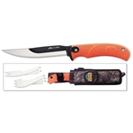 Outdoor Edge RMB-20 RAZORMAX Replaceable Fixed Blade Knife Orange, 6-Blades, Box