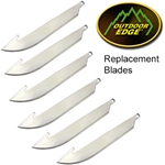 Outdoor Edge RR-6 Razor-Lite Rplcmnt Blades-6