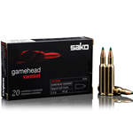 Sako C611110GSA10 GAMEHEAD 223REM 110G/55GR SOFT POINT (10 BOX/200 PCS)