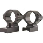 Talley Manufacturing  Talley 950706 Rings and Base Set For Weatherby Lightweight 1" High Black Matte F