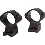 Talley Manufacturing  Talley 95X725 Rings and Base Set For Savage A17/A22 1" High Extension Style Blac