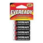 Energizer 1215SW4 Eveready Super Heavy Duty AA 4-Pack