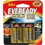 Energizer A91BP4 Eveready Gold AA 4-Pack