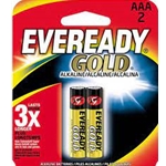 Energizer A92BP2 Eveready Gold AAA 2-Pack