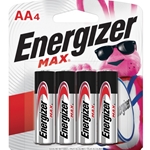 E91BP4 Energizer MAX AA 4-Pack