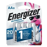 L91SBP8 Energizer Ultimate Lithium AA 8-Pack