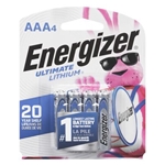 L92SBP4 Energizer Ultimate Lithium AAA 4-Pack