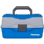 6382TB Flambeau 2 Tray Tackle Box Blue