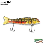 72404 Lucky Bug Lures - Zombie Maxx 7" Bloody Dace