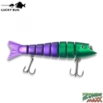95546 Lucky Bug Lures - Zombie Maxx 3" Chartreuse Fiend