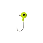 Pure Fishing BRBJ14-CH Berkley Essentials Round Ball Jigs 2/0 - Chartreuse, 1/4oz 6pk