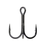 Pure Fishing FSN19TR1X4 Berkley Fusion19 Treble 1x Hooks Blister Black Nickel 4 8pk