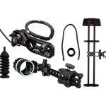 APA VENOMPRPKGE RH Venom Premium Package With: Twister Fc Rest, Peep, D-Loop, Wrist Sling, TG Veros Sight, Apex Reactor Xl Quiver, S-Coil Stabilizer