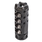 Precision Armament A04615 HYPERTAP® Muzzle Brake Slim 7.62mm/.308Cal, 1/2-28 (Stainless)