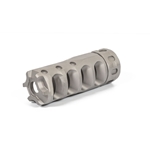 Precision Armament A04625 HYPERTAP® Muzzle Brake 6.5mm/.264Cal, 5/8-24 (Stainless)