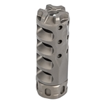 Precision Armament A04645 HYPERTAP® Muzzle Brake .338Cal, 5/8-24 (Stainless)