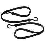 AS36BK2PK Bihlerflex - The Perfect Bungee - 36" Adjust-A-Strap - Black - 2pk - AS36BL2PK