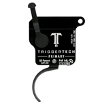 Triggertech R70-SBB-14-TNC TriggerTech Remington 700 Right Single Stage Primary Black Traditional Curved Top Safe Clean