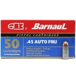 Barnaul 45 Auto 230gr FMJ 50rd box (45230FMJ)