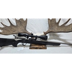 UAXIS3006 Pre-Owned Savage Axis 2 XP 30-06 SS/ black synthetic, 22" bbl, accu trigger, with Bushnell 4-12x40 AO scope. Condition - Very Good to Excellent