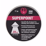 Umarex 2230040 RUGER IMPACT .22 POINTED LEAD PELLET 200 CT 17 gr