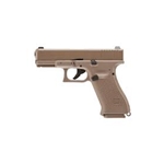 Glock 2255212 19x Blowback .177 BB CO2 powered Air Pistol, 18 shot drop free magazine, full metal slide, 360FPS