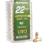 Remington  22SCPRN REM 22 SHORT 29GR COPPER PLATED RN