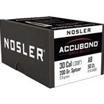 Nosler U54618 PRE-OWNED NOSLER BULLETS 30 CAL .308 200GR ACCUBOND 50CT