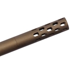 5101-02-H148 Weatherby Accubrake ST: Vanguard #1-20" / #2-26", 1/2-28, 30 Cal, Burnt Bronze