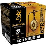 Browning Ammunition  B194122401 BROWNING AMMO 22 LR BPR 36 GR PLTD HP - 400 RDS