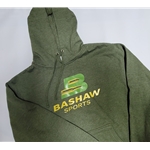 BPG HDY-GRN-S Bashaw Sports Green Hoodie Small
