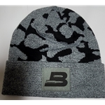 BPG CT-URBANCAMO Acrylic Cuff Toque (Urban Camo) Jacquard Knit