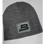 BPG BT-PLAIN Acrylic Board Toque (Gray) Jacquard Knit