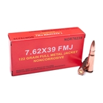 NOR7623920PK Norinco 7.62x39 FMJ 20 Pack