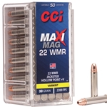 59 CCI 22 WMR Maxi MAG+V 30GR JHP