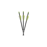 Carbon Express THUNDER EXPRESS 28" Youth Arrow set of 3. Durable Fiberglass Shaft
