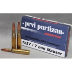 PPU PPUA141 PRVI 7x57 FMJ BT 175gr 20Rnd